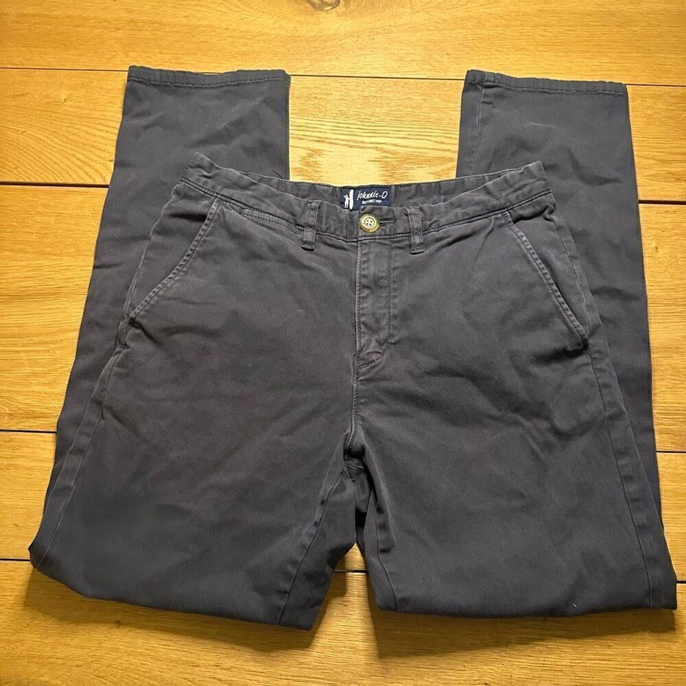 Johnnie-O gray chino 30x30 pants